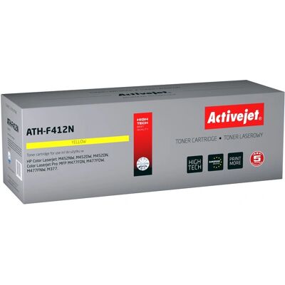 Toner Amarelo Activejet ATH-F412N - Cartucho para HP LaserJet Toner Amarelo Activejet ATH-F412N - Cartucho para HP LaserJet