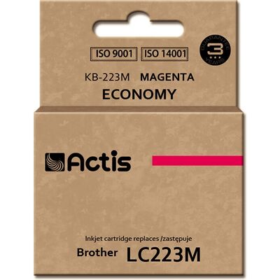 Cartouche d'encre Magenta Actis Brother KB-223M - Standard Cartouche d'encre Magenta Actis Brother KB-223M - Standard