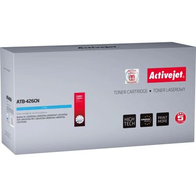 Toner Cyan Activejet ATB-426CN - Compatibile con Brother - 6500 Pagine Toner Cyan Activejet ATB-426CN - Compatibile con Brother - 6500 Pagine