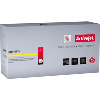 Toner Giallo Activejet ATB-423YN - Compatibile Laser 4000 Pagine Toner Giallo Activejet ATB-423YN - Compatibile Laser 4000 Pagine