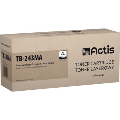Toner laser Magenta Actis TB-243MA - Compatible avec Brother Toner laser Magenta Actis TB-243MA - Compatible avec Brother