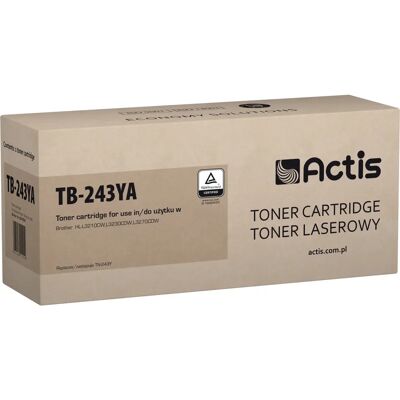 Cartucho de toner laser amarelo Actis TB-243YA - 1000 páginas Cartucho de toner laser amarelo Actis TB-243YA - 1000 páginas