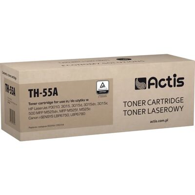Actis TH-55A Schwarzer Tonerpatrone - Druckerzubehör Actis TH-55A Schwarzer Tonerpatrone - Druckerzubehör