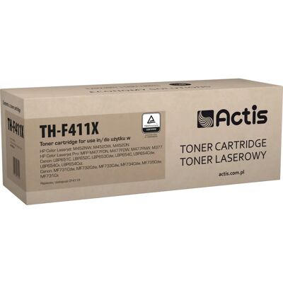 Cartouche de toner cyan Actis Th-F411X - Fournitures d'imprimante Cartouche de toner cyan Actis Th-F411X - Fournitures d'imprimante