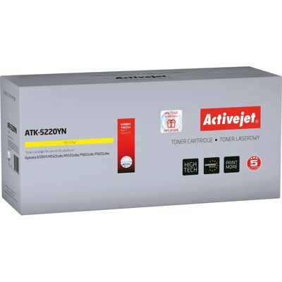 Toner Activejet ATK-5220YN Giallo Toner Activejet ATK-5220YN Giallo