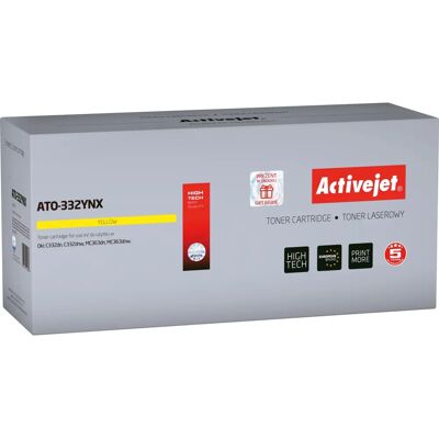 Toner Activejet ATO-332YNX Giallo - Laser Compatibile 3000 Pagine Toner Activejet ATO-332YNX Giallo - Laser Compatibile 3000 Pagine
