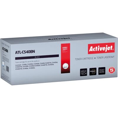 Toner Activejet C540BN - Lexmark Czarny - Drukarka Laserowa Toner Activejet C540BN - Lexmark Czarny - Drukarka Laserowa