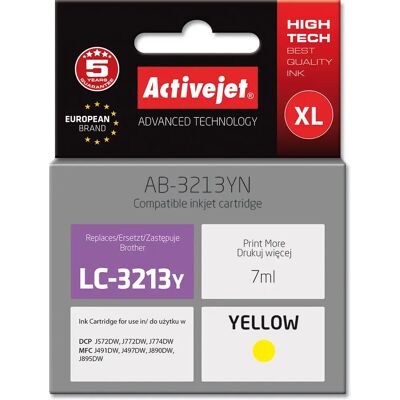 Activejet AB-3213YN Gelbe Tintenpatrone - Druckerzubehör Activejet AB-3213YN Gelbe Tintenpatrone - Druckerzubehör