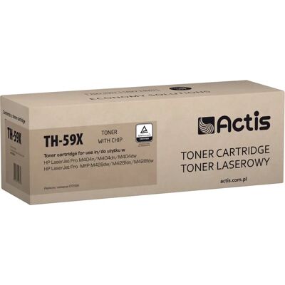 Cartouche de toner Actis TH-59X - Noir - 10000 Pages - Compatible avec HP M404 M406 M430 M428 M304A Cartouche de toner Actis TH-59X - Noir - 10000 Pages - Compatible avec HP M404 M406 M430 M428 M304A