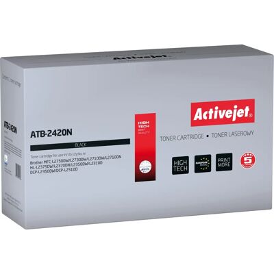 Tonery laserowe Activejet ATB-2420N czarny - Kompatybilne z drukarkami Tonery laserowe Activejet ATB-2420N czarny - Kompatybilne z drukarkami