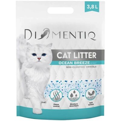 Diamentiq Ocean Breeze Kissankakkalitteri - 3,8 L - Hajunpoistaja Diamentiq Ocean Breeze Kissankakkalitteri - 3,8 L - Hajunpoistaja