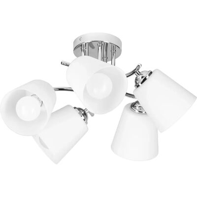 Activejet AJE-EMILY 5P Weiße Silber Deckenleuchte Activejet AJE-EMILY 5P Weiße Silber Deckenleuchte