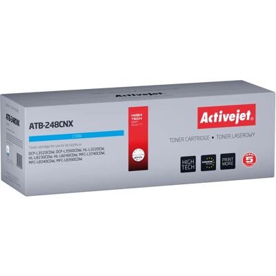Toner Activejet ATB-248CNX - Brother - Bleu - Publicité Toner Activejet ATB-248CNX - Brother - Bleu - Publicité