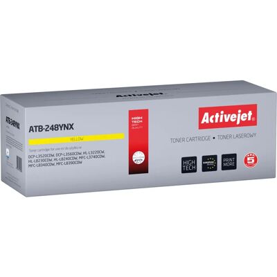 Tóner Amarillo Activejet ATB-248YNX para Brother - 2300 Páginas Tóner Amarillo Activejet ATB-248YNX para Brother - 2300 Páginas