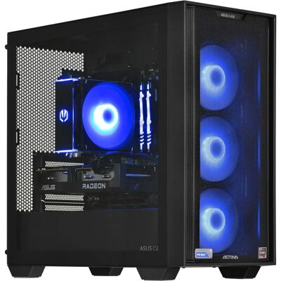 Actina Ryzen 5 5600 PC - 16GB DDR4, 1TB SSD, AMD Radeon RX 7600 Actina Ryzen 5 5600 PC - 16GB DDR4, 1TB SSD, AMD Radeon RX 7600