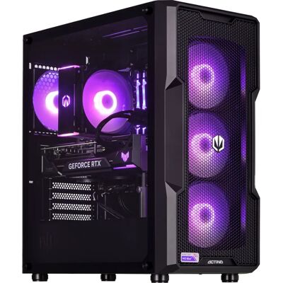 Actina Ryzen 7 7700 32GB DDR5-SSD NVIDIA GeForce RTX 4070 - Ordinateur Personnel Actina Ryzen 7 7700 32GB DDR5-SSD NVIDIA GeForce RTX 4070 - Ordinateur Personnel