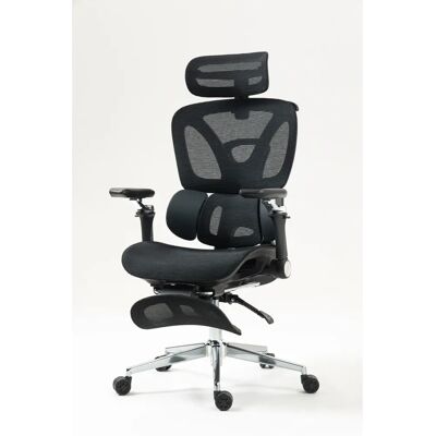 Activejet YK848 Czarny Ergonomiczny Krzesło Biurkowe z Siatką Activejet YK848 Czarny Ergonomiczny Krzesło Biurkowe z Siatką