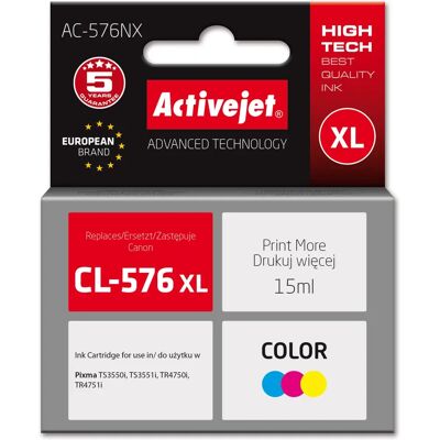 Activejet AC-576NX Tintenpatrone - Hochleistung - Blau, Gelb, Magenta - Tintenpatrone Activejet AC-576NX Tintenpatrone - Hochleistung - Blau, Gelb, Magenta - Tintenpatrone