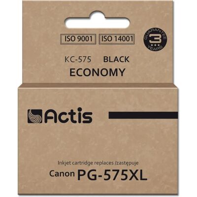 Actis - KC-575 - Noir - 16,5 ml - Ink cartridge - Publicité Actis - KC-575 - Noir - 16,5 ml - Ink cartridge - Publicité