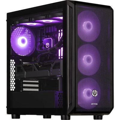Actina Ryzen 7 7800X3D -PC - 32GB DDR5 - 2TB SSD - RTX 5070 - Musta Actina Ryzen 7 7800X3D -PC - 32GB DDR5 - 2TB SSD - RTX 5070 - Musta