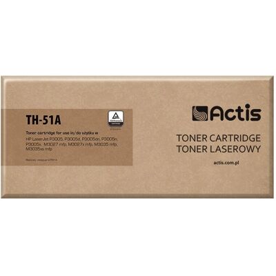 Cartucho de toner preto Actis TH-51A - Compatível com HP 51A Cartucho de toner preto Actis TH-51A - Compatível com HP 51A