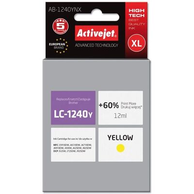 Activejet AB-1240YNX Gelb Tintenpatrone - Hohe Reichweite Activejet AB-1240YNX Gelb Tintenpatrone - Hohe Reichweite