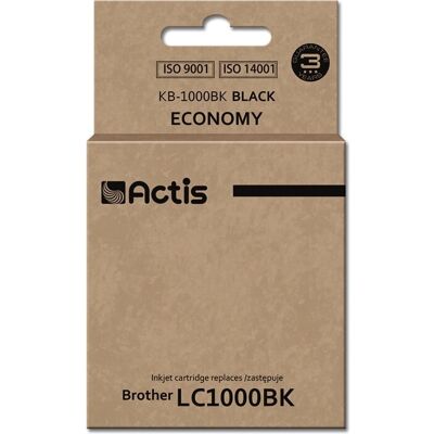 Actis Brother KB-1000BK Tintenpatrone - Schwarz - Original Actis Brother KB-1000BK Tintenpatrone - Schwarz - Original