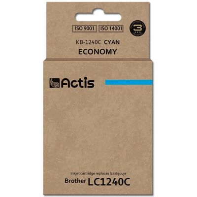 Brother Cyan Tintenpatrone Actis KB-1240C - Standard - 19ml Brother Cyan Tintenpatrone Actis KB-1240C - Standard - 19ml
