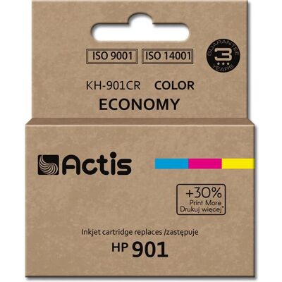Cartucho de Tinta Actis KH-901CR Ciano/Magenta/Amarelo - Jato de Tinta Cartucho de Tinta Actis KH-901CR Ciano/Magenta/Amarelo - Jato de Tinta