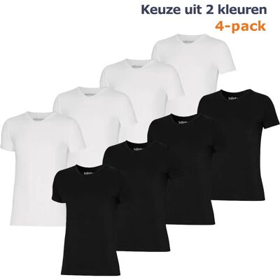 Apollo XL Bambus V-hals T-shirts 4-pack Apollo XL Bambus V-hals T-shirts 4-pack