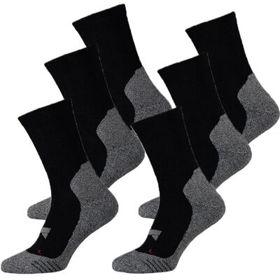 Xtreme Sockswear 6-pack Zwart - Sokken Xtreme Sockswear 6-pack Zwart - Sokken