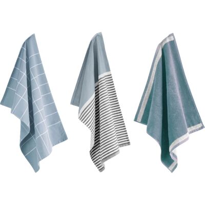 Byrklund - Keuken- en Theedoeken - Blauw - Keukenhanddoeken Byrklund - Keuken- en Theedoeken - Blauw - Keukenhanddoeken