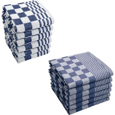 Byrklund Keuken- en Theedoeken Set Blauw - 12 Stuks Byrklund Keuken- en Theedoeken Set Blauw - 12 Stuks