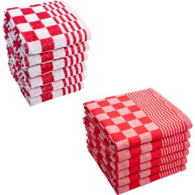 Byrklund Keukendoeken Set - Rood - 12 stuks Byrklund Keukendoeken Set - Rood - 12 stuks