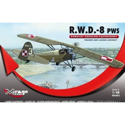 Mirage R.W.D-8 PWS Avion d'entraînement et de Liaison 1/48 - Publicité Mirage R.W.D-8 PWS Avion d'entraînement et de Liaison 1/48 - Publicité