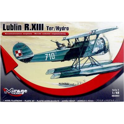 Mirage Hobby Lublin R.XIII Ter / Hydro Rec. Bausatz - 1:48 Wasserflugzeug Mirage Hobby Lublin R.XIII Ter / Hydro Rec. Bausatz - 1:48 Wasserflugzeug