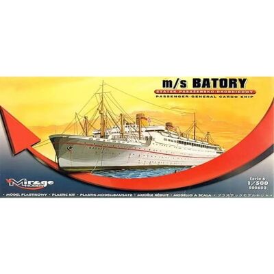 Mirage Batory Passagiers- und Frachtsegler Bausatz - 1:500 Mirage Batory Passagiers- und Frachtsegler Bausatz - 1:500
