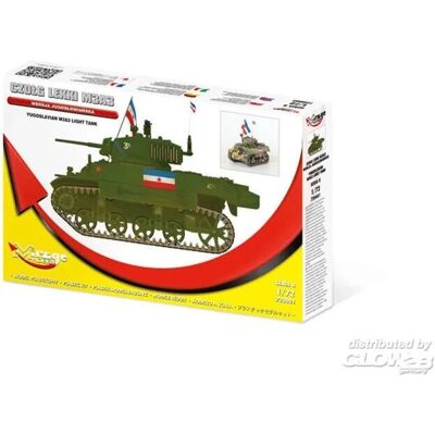 Mirage Hobby M3A3 LIGHT TANK - Limitierte Edition - 1:72 Militärmodellbausatz Mirage Hobby M3A3 LIGHT TANK - Limitierte Edition - 1:72 Militärmodellbausatz
