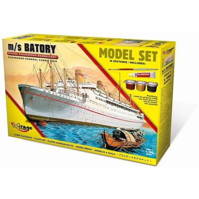 Mirage Hobby Batory - Model statku pasażersko-ładunkowego - 1:500 Mirage Hobby Batory - Model statku pasażersko-ładunkowego - 1:500
