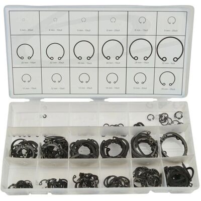 TOOLTEK Modell G02803 Satz 300 Sicherungsringe TOOLTEK Modell G02803 Satz 300 Sicherungsringe