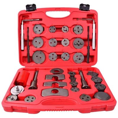 TOOLTEK Bremskolben Werkzeugset - 35 Stück, Universal TOOLTEK Bremskolben Werkzeugset - 35 Stück, Universal