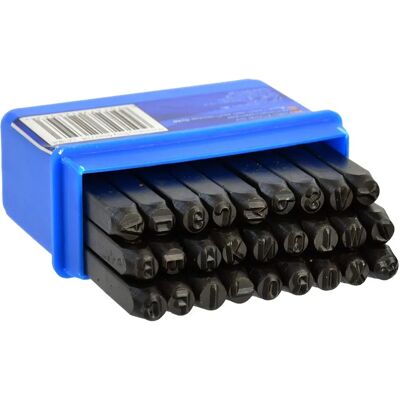 GEKO Modell 4 mm, 27 Buchstaben - Buchstabenlocher-Set GEKO Modell 4 mm, 27 Buchstaben - Buchstabenlocher-Set