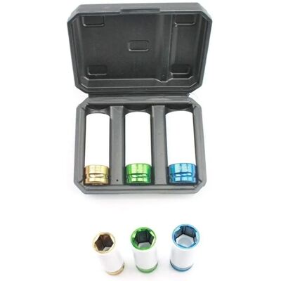 GEKO Ratschenschlüsselsatz - 17/19/21 mm - Langlebiger Chrom-Vanadium-Stahl GEKO Ratschenschlüsselsatz - 17/19/21 mm - Langlebiger Chrom-Vanadium-Stahl