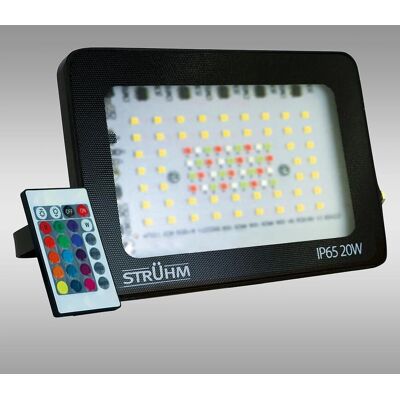 Unknown - RGBW 20W Venkovní LED Reflektor - 2070lm - IP65 - LED Reflektor Unknown - RGBW 20W Venkovní LED Reflektor - 2070lm - IP65 - LED Reflektor