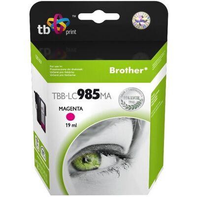 TB Print - TBB-LC985MA - Magenta - Cartouche de toner - Publicité TB Print - TBB-LC985MA - Magenta - Cartouche de toner - Publicité