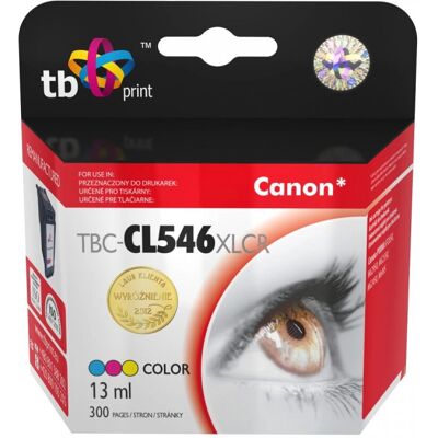TB Print TBC-CL546XLCR - Pigmentbasierte Tintenpatrone - 300 Seiten TB Print TBC-CL546XLCR - Pigmentbasierte Tintenpatrone - 300 Seiten