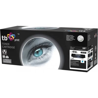 Cartouche de toner Cyan TB Print TH-411AN - Imprimante laser - 2300 pages Cartouche de toner Cyan TB Print TH-411AN - Imprimante laser - 2300 pages