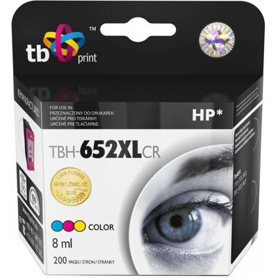 TB Print TBH-652XLCR - Tusze z pigmentami - 200 stron TB Print TBH-652XLCR - Tusze z pigmentami - 200 stron