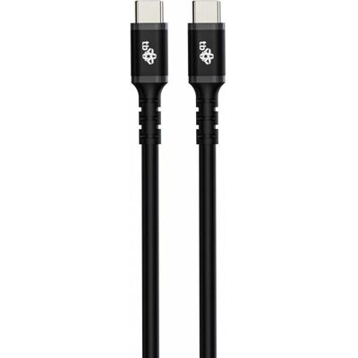 Câble USB Type-C TB - 1M Silicone Noir - Câble USB Type-C - Publicité Câble USB Type-C TB - 1M Silicone Noir - Câble USB Type-C - Publicité
