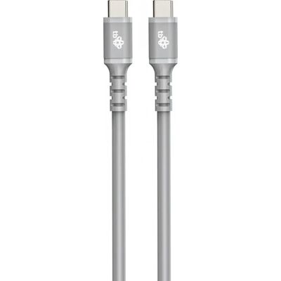 TB USB C 1m Silicone Gris - Câble USB - Publicité TB USB C 1m Silicone Gris - Câble USB - Publicité